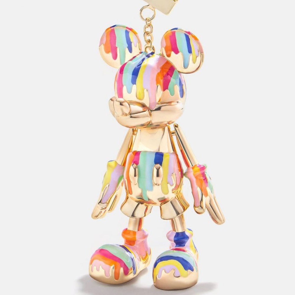 BaubleBar Mickey Mouse Paint Drip Bag Charm